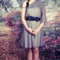 CLARA DETACHABLE ONE SHOULDER DRESS