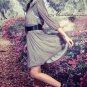 CLARA DETACHABLE ONE SHOULDER DRESS