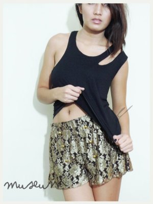 GOLD GYPSY LACE CULOTTES