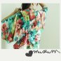 COSTA DEL SUR FLORAL ROBE CAPE