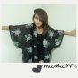 BLACK SHERRY MESH ROBE