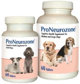 ProNeurozone Senior Cognitive Supplement Tabs for Small Dogs 60 count Brain Health