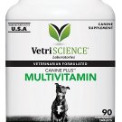 Canine Plus Multi-Vitamin / Mineral Supplement For Dogs & Puppies 90 Duck Flavored Tabs *FREE SHIP*