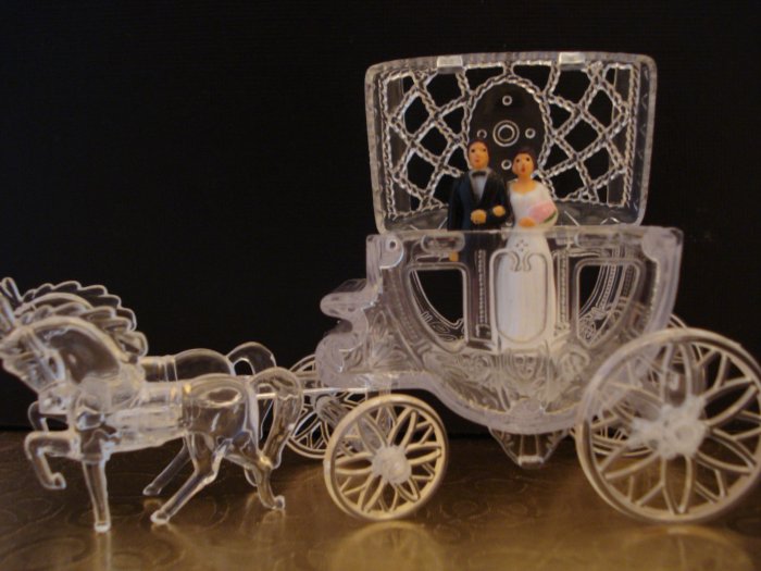 Cinderella Carriage Wedding Favors Clear 144