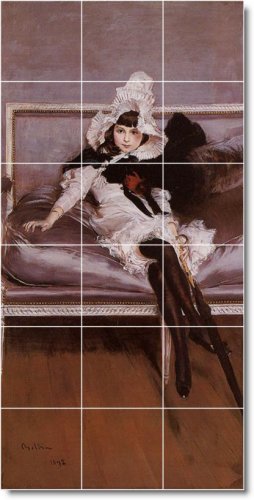 Boldini Women Room Dining Mural Tile Decorate Construction House