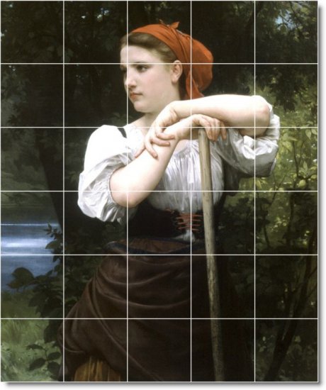 Bouguereau Children Wall Dining Floor Murals Room Design Floor