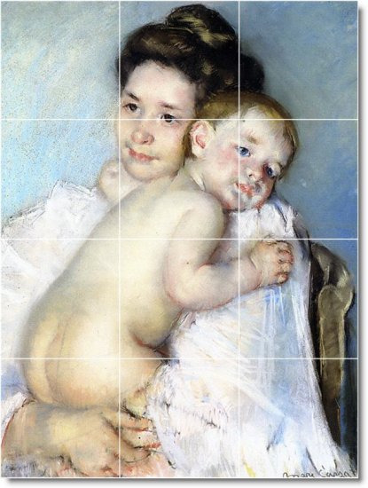 Cassatt Mother Child Murals Floor Living Room Design Construction