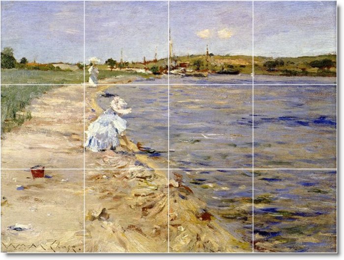 Chase Waterfront Wall Tiles Room Mural Living Remodel Home Art