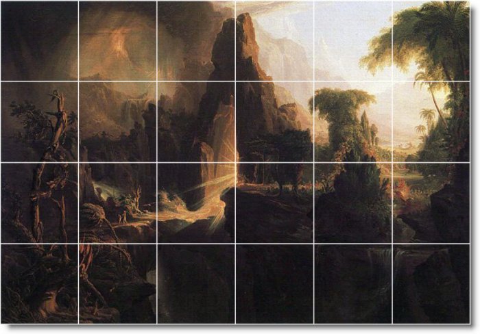 Cole Landscapes Wall Bedroom Mural Idea Home Design Remodeling
