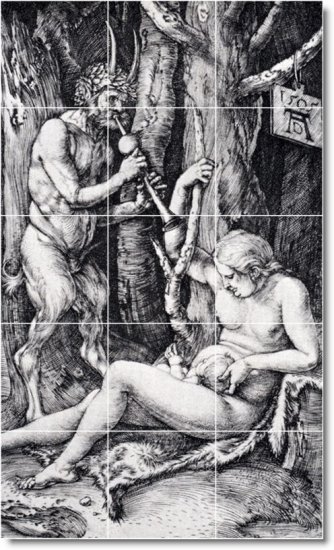 Durer Illustration Wall Bedroom Murals Tile Design Commercial