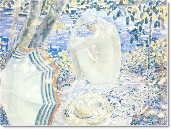 Frieseke Garden Dining Room Wall Murals Home Design Remodeling