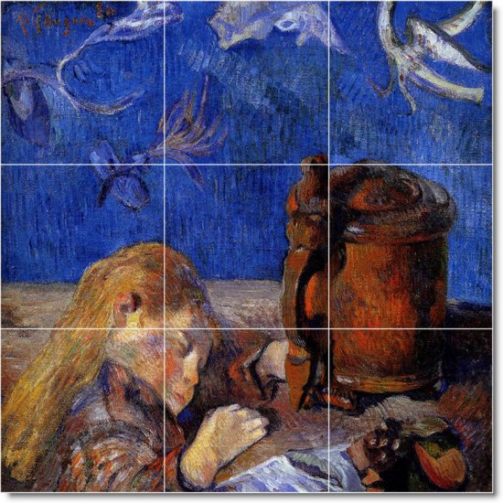Gauguin Children Kitchen Tile Mural Backsplash House Decor Decor