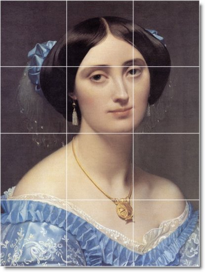Ingres Women Dining Room Wall Tiles Home Traditional Renovation