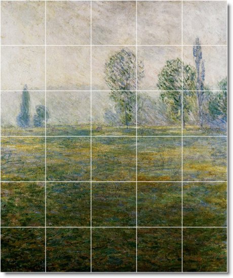 Monet Country Wall Backsplash Tiles Interior Design Renovation