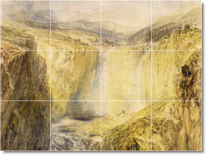 Turner Landscapes Kitchen Tile Mural Backsplash House Decor Decor