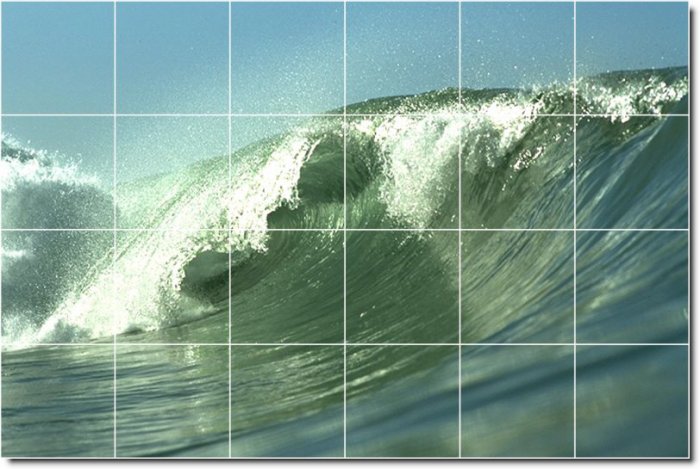 Waves Photo Wall Murals Room Living Wall House Design Remodeling
