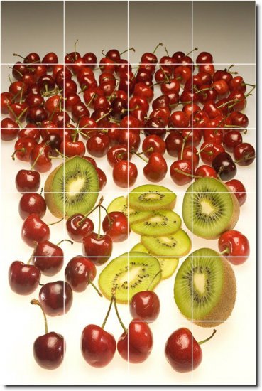 Fruits Vegetables Image Room Mural Tile Design Construction House