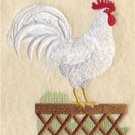 Leghorn Rooster Fingertip Hand Towel Set