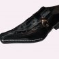 black pony hair shoes