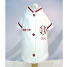 Dog Jersey Shirt Baseball Boston Red Sox  XS-XL