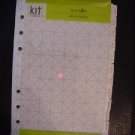 A - Z Tab 6 Ring 4.75 x 6.75 Organizer Planner Address Book