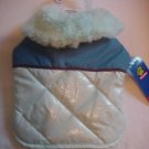 Dog Puppy Sparkle Coat X-Small Light Blue