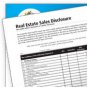 Real Estate Sales Disclosure Forms Document Home Sell