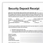 Security Deposit Receipt Real Estate Rental Forms