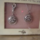 Dog Charm For Collar and Matching Necklace For You