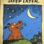 Night Shirt New Sleepware Bark Now Sleep Later One Size