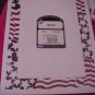 Red White Blue Stationery Invitations Ad Flyers