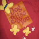 Dog Shirt Large New " Dog Bliss You "