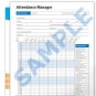 Attendance Manager Blank Forms Employee Hours