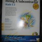 Hiring a SubContractor PC SOFTWARE BOOK Forms