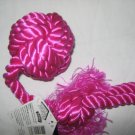 Dog Toy Pink 16" Poly Rope Tug With Handle