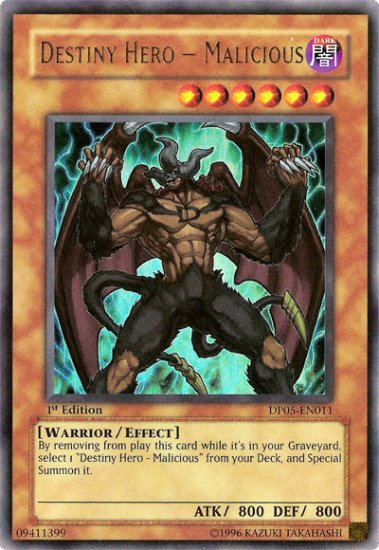 Destiny Hero Malicious *Virtual Card for PC game*
