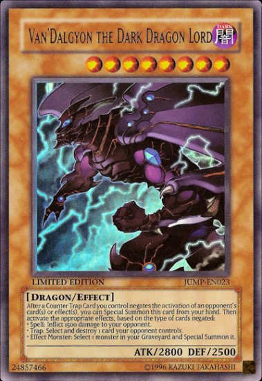 Van'Dalgyon The Dark Dragon Lord *Virtual Card for PC game*