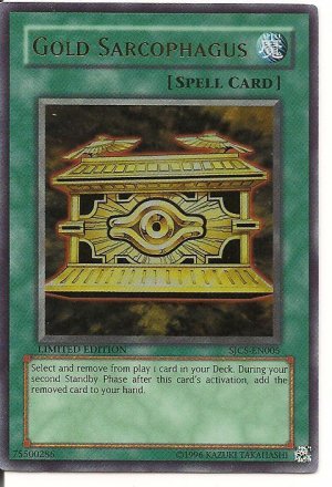 Gold Sarcophagus *Virtual Card for PC game*