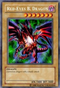 Red Eyes Black Dragon *Virtual Card for PC game* (Green Background US Promo)