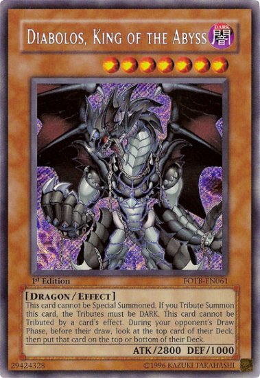 Diabolos, King of the Abyss *Virtual Card for PC game*