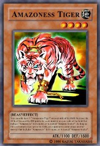 Amazoness Tiger *Virtual Card for PC game*