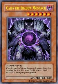 Caius The Shadow Monarch *Virtual Card for PC game*