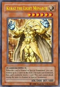 Kuraz the Light Monarch *Virtual Card for PC Game*