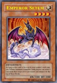 Emperor Setem *Virtual Card for PC Game*