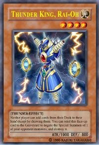 Thunder King Rai-oh *Virtual Card for PC Game*