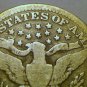 1916 D BARBER QUARTER LIBERTY HEAD VERY GOOD COND-SILVER
