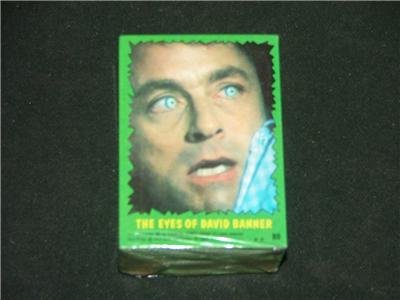 1979 Marvel Hulk Cards Never Opened 88 count