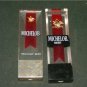 2 Michelob Tap Handles 6 1/2  X 32  Lucite & Metal