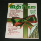 3 High Times Magazines Dec '75 Double Xmas Issues Exc.