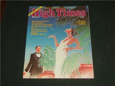 5 High Times Magazines 1975 COLLECTORS ISSUE Don Peyote